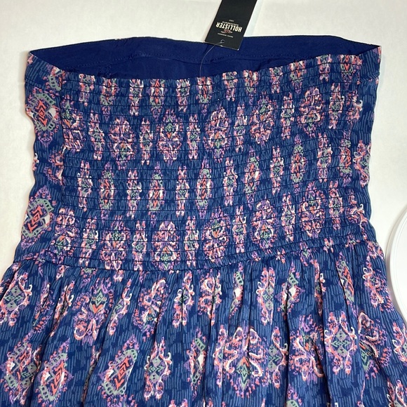 NWT Hollister Strapless Maxi Dress w/ side slit , Size: Small - Picture 6 of 6